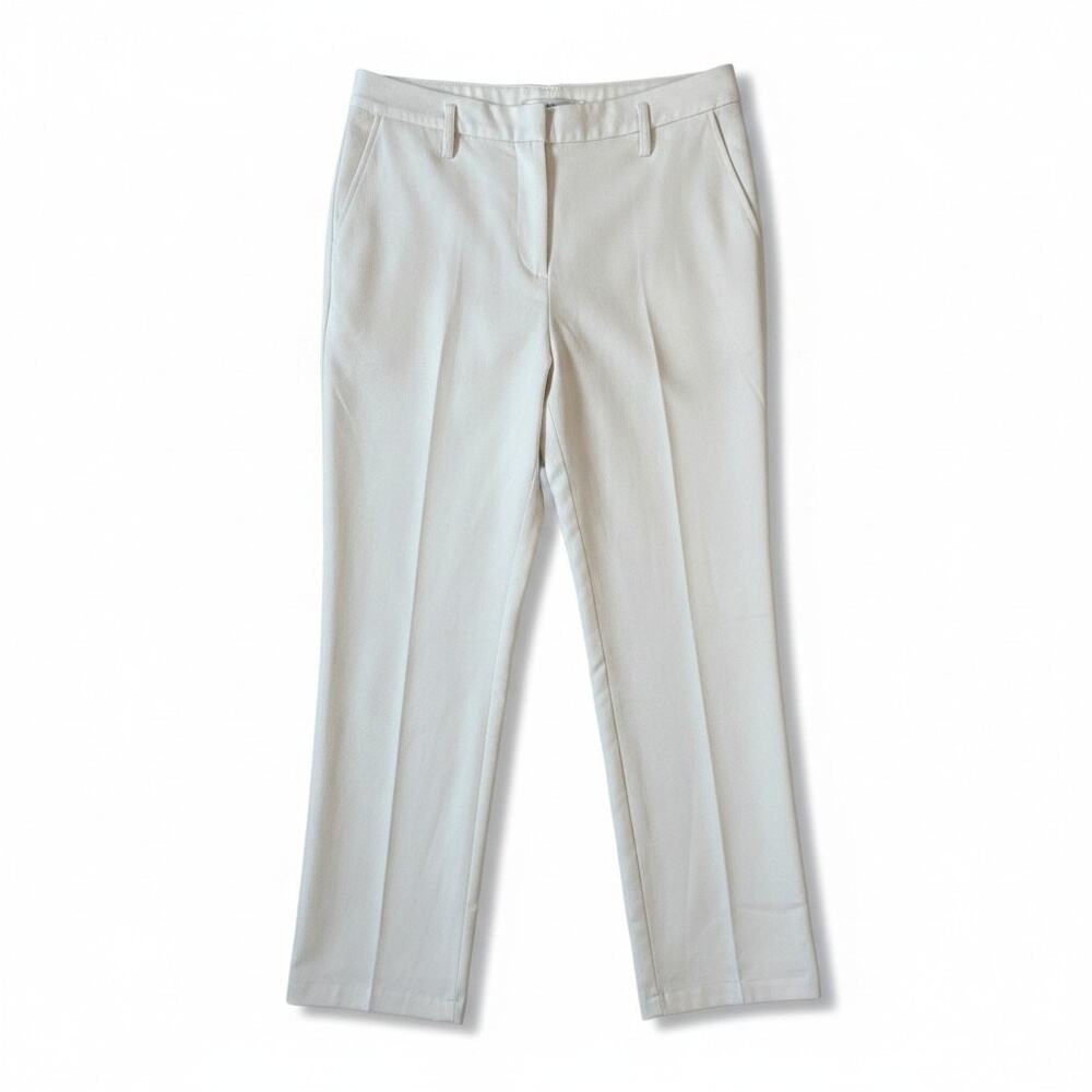 SPLENDID x CELLAJANEBLOG Womens Trouser Pant Ivory Size Medium Classic Career